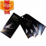 Wholesale 10pc Per Pack Tempered Glass Screen Protector for Samsung A02/A02S/A03/A03S/A03 Core/A04/A04S/A04e/A12 5G/A13 4G/A13 5G/A20S/A23 5G/A32 5G/42 5G/A70/M02/M12/Xiaomi 9A/9C/Realme C31/C35 (Clear)